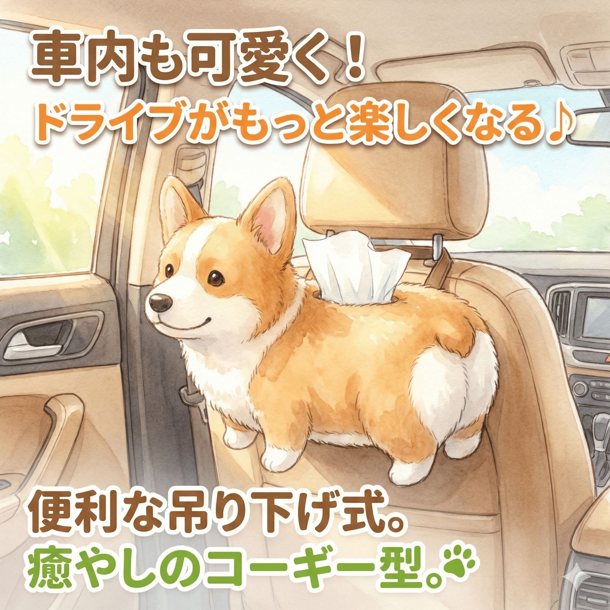 モフモフ箱カバー